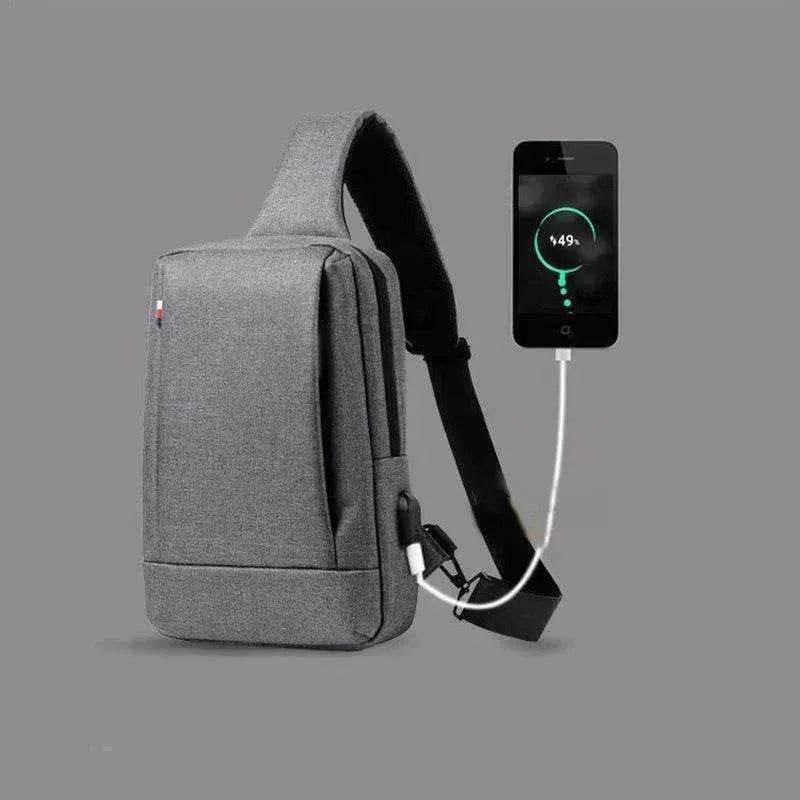 Men Chest Bag Shoulder Crossbody Sling Backpack - www.Shopthatapp.com #