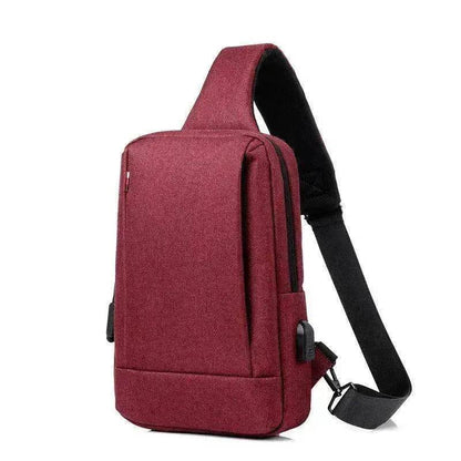 Men Chest Bag Shoulder Crossbody Sling Backpack - www.Shopthatapp.com #