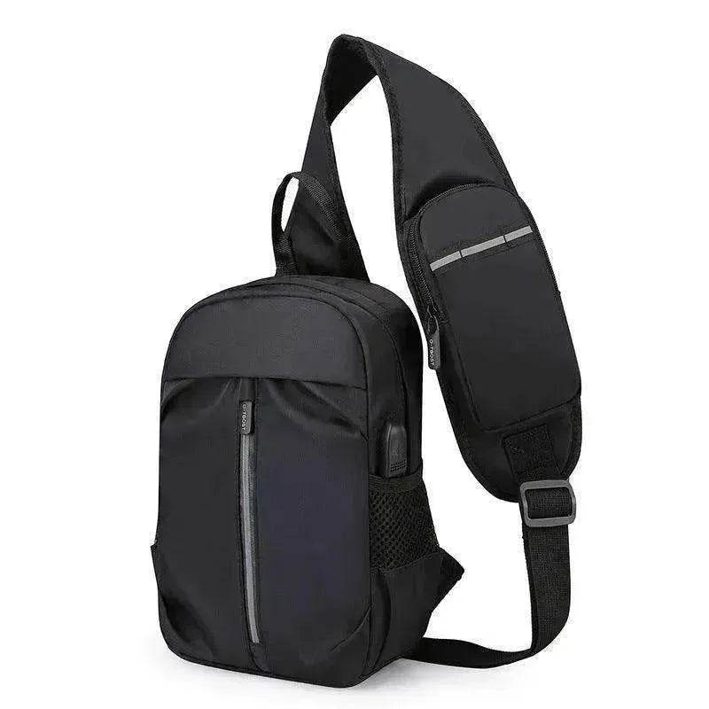 Men Chest Bag With Phone Wallet Design Crossbody Shoulder Bag - www.Shopthatapp.com #