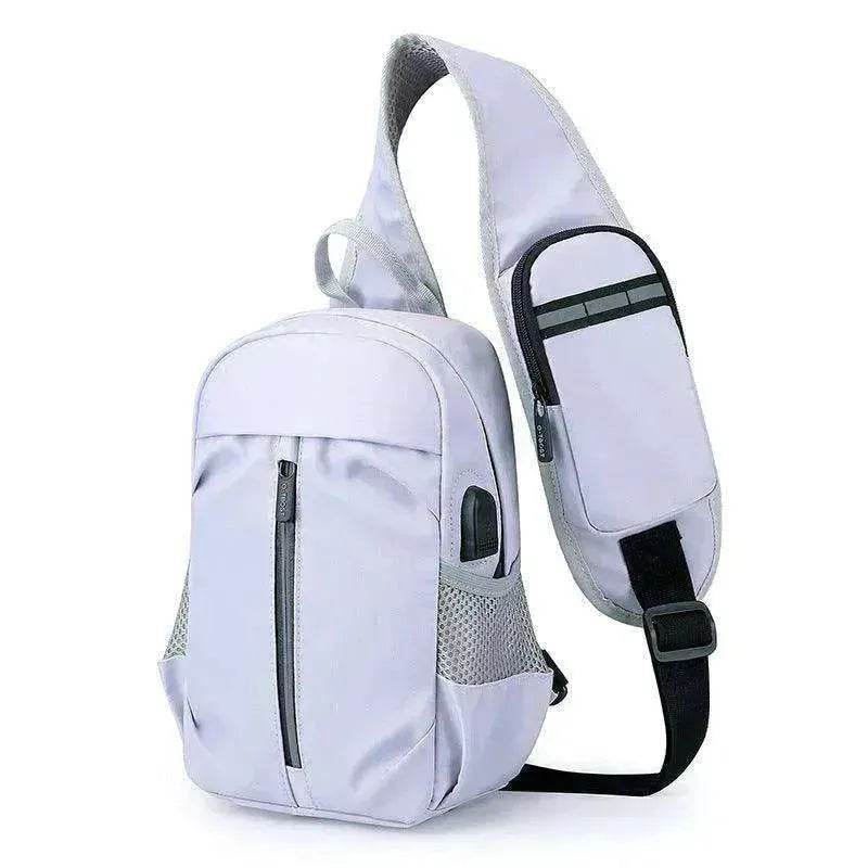 Men Chest Bag With Phone Wallet Design Crossbody Shoulder Bag - www.Shopthatapp.com #