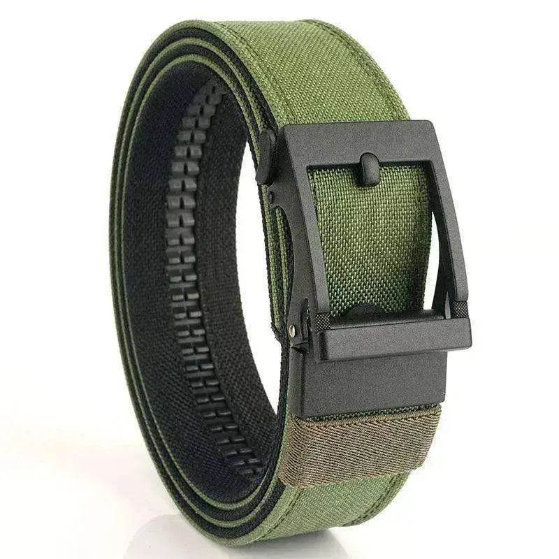 Men's Auto Buckle Belt: Thickened, Dual-use - www.Shopthatapp.com #