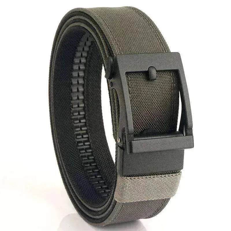 Men's Auto Buckle Belt: Thickened, Dual-use - www.Shopthatapp.com #
