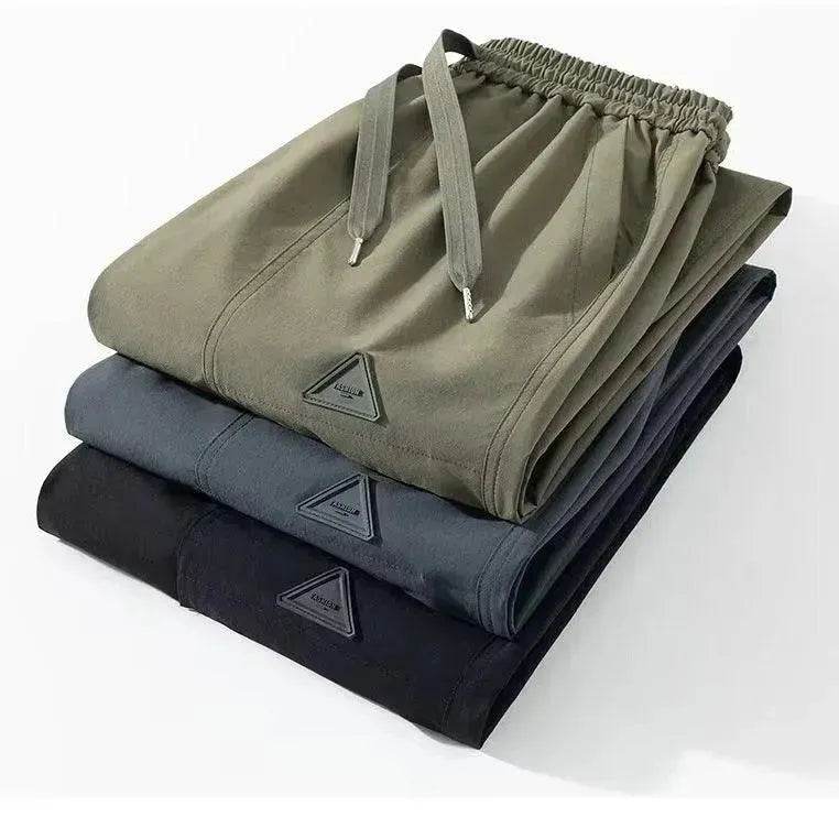 Men's Casual Baggy Straight Trousers - www.Shopthatapp.com #