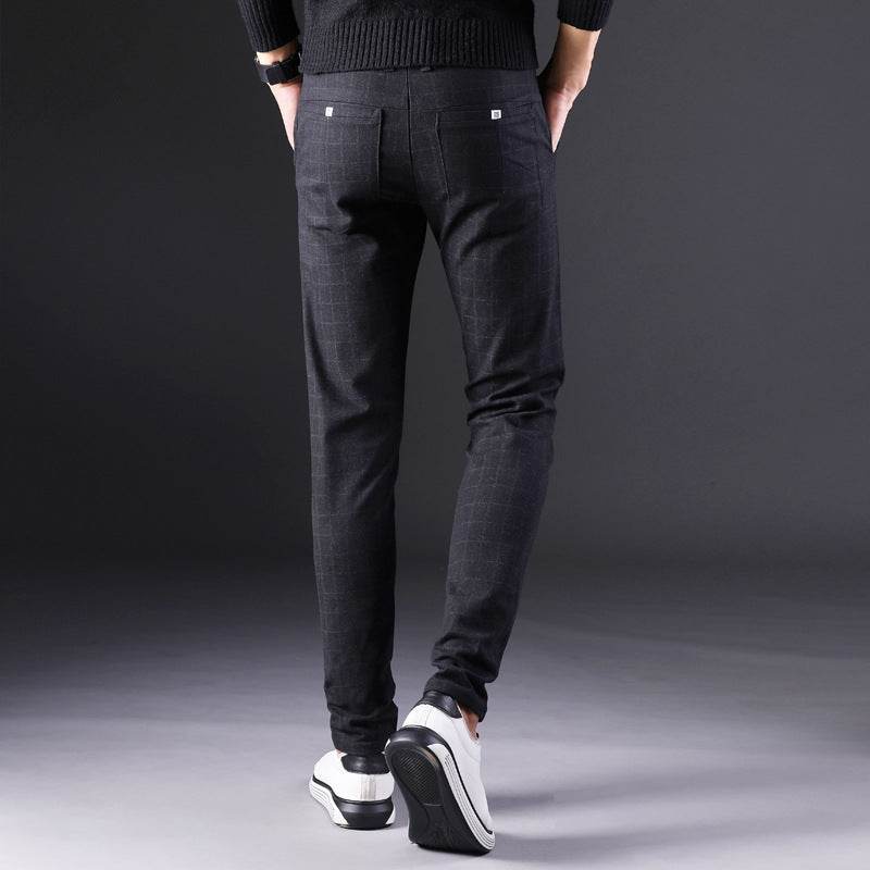 Men's Fashion And Comfort Slim Straight fit suit Trousers - www.Shopthatapp.com #