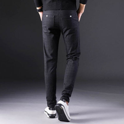 Men's Fashion And Comfort Slim Straight fit suit Trousers - www.Shopthatapp.com #
