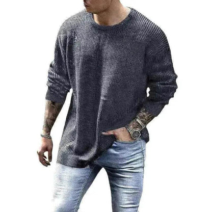 Men's Fashionable Knitted Pullover - www.Shopthatapp.com #