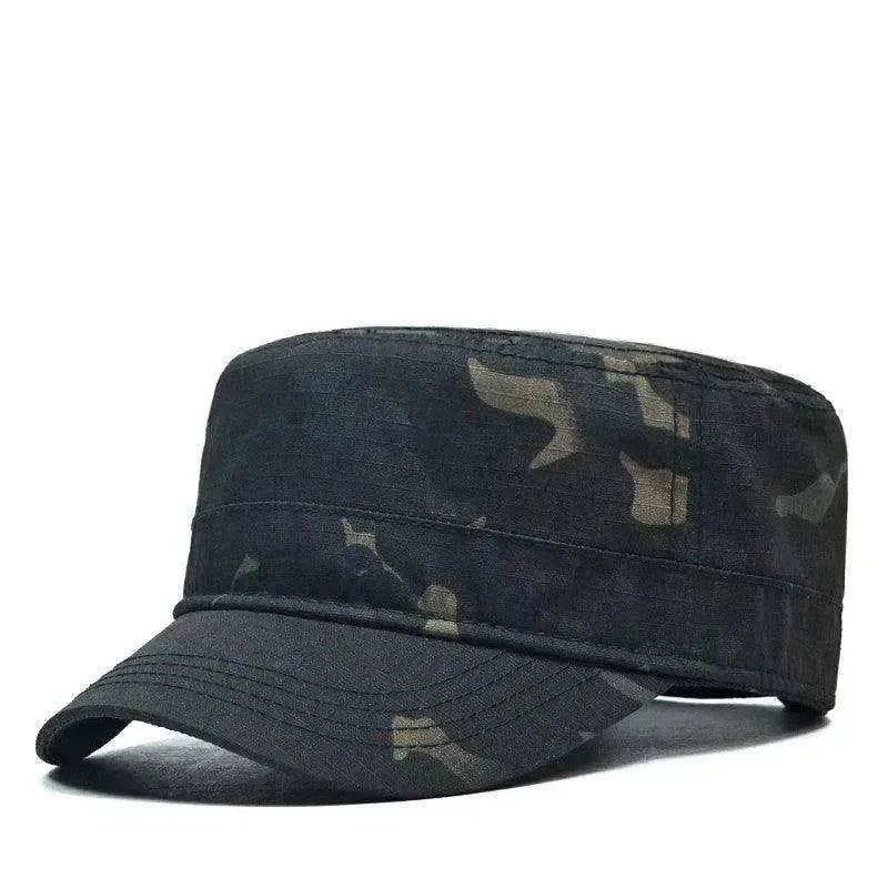 Men's Flat Thin Python Camouflage Cap - www.Shopthatapp.com #