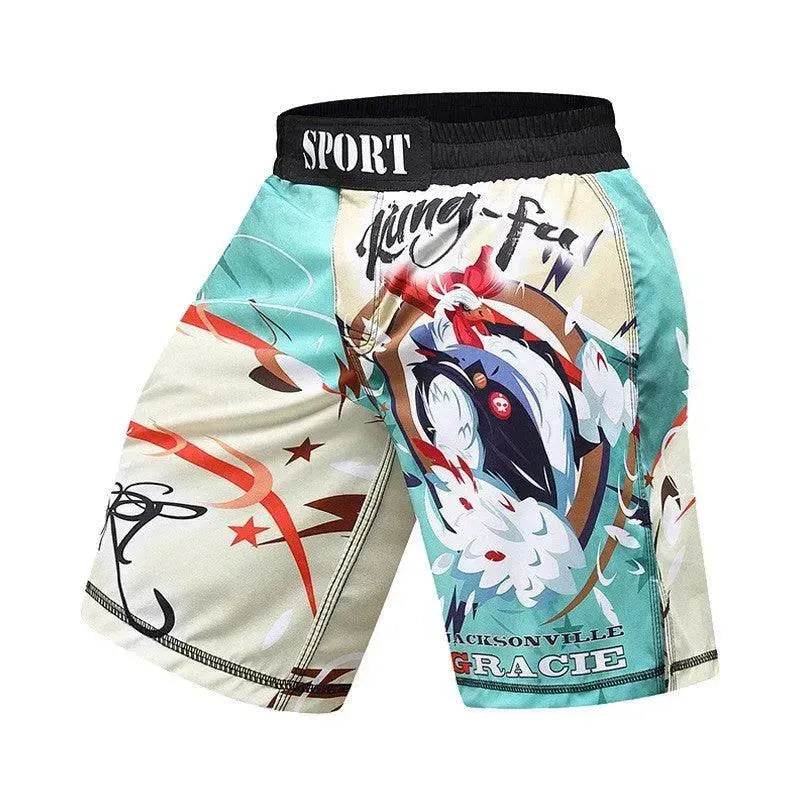 Men's Gym Jiu Jitsu Sanda Shorts - www.Shopthatapp.com #