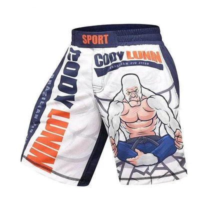 Men's Gym Jiu Jitsu Sanda Shorts - www.Shopthatapp.com #