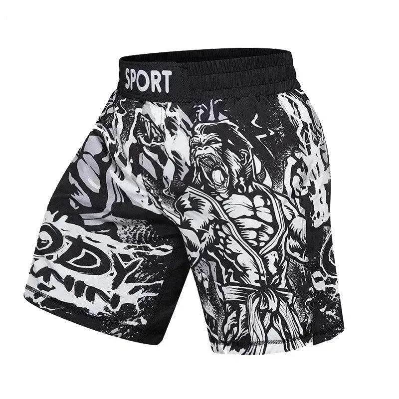 Men's Gym Jiu Jitsu Sanda Shorts - www.Shopthatapp.com #