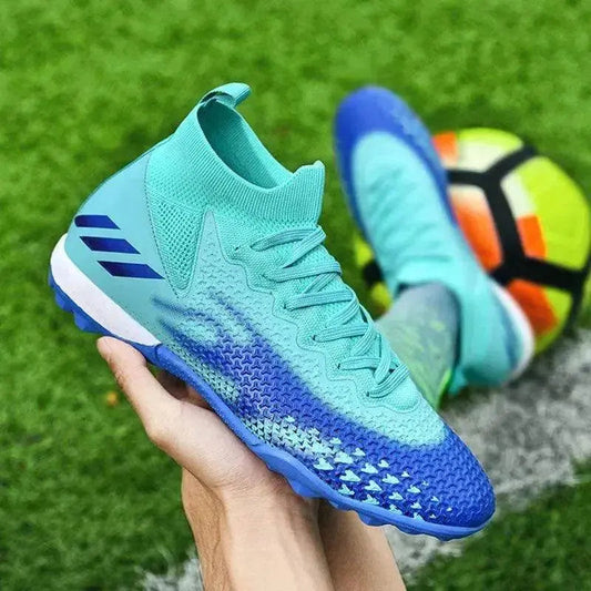 Men's High Top Football BootsTraining specific - www.Shopthatapp.com #