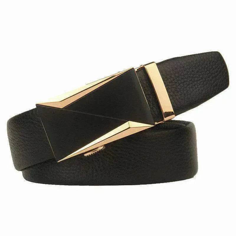Men's Plus Size Extended Belt Automatic Buckle - www.Shopthatapp.com #