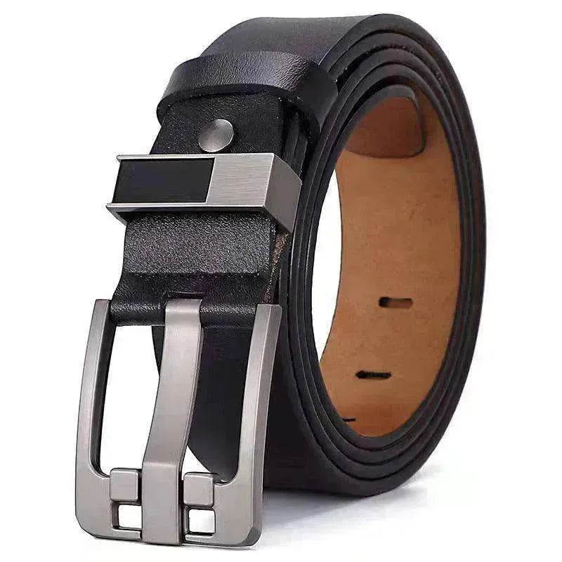 Men's Retro Belt With Oversized Wide Needle Buckle - www.Shopthatapp.com #