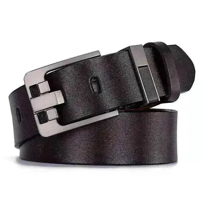 Men's Retro Belt With Oversized Wide Needle Buckle - www.Shopthatapp.com #