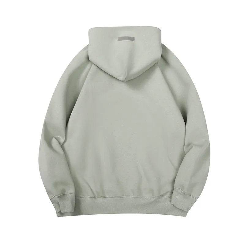 Men's Three-dimensional Alphabet Plus Velvet Hoodie Pullover sweatshirt - www.Shopthatapp.com #