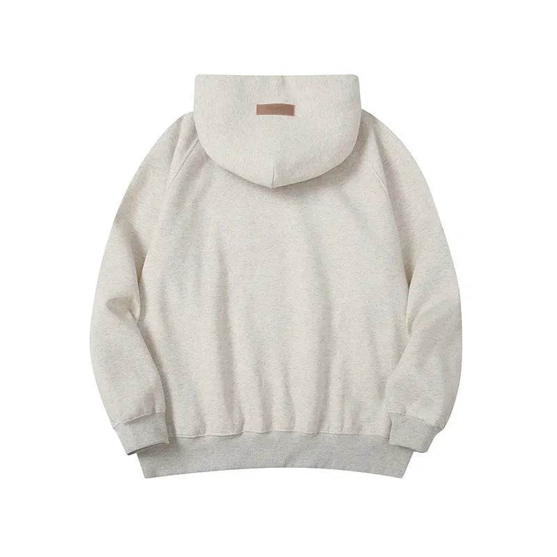 Men's Three-dimensional Alphabet Plus Velvet Hoodie Pullover sweatshirt - www.Shopthatapp.com #