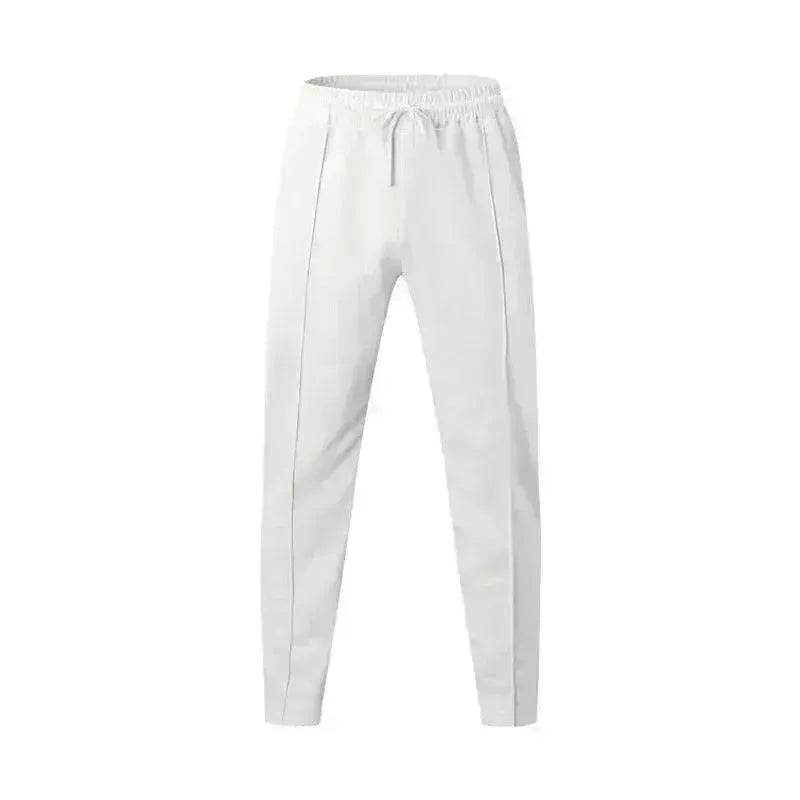 Men's Trouser Pant  Sports Casual Loose Straight Pants With Drawstring Design - www.Shopthatapp.com #