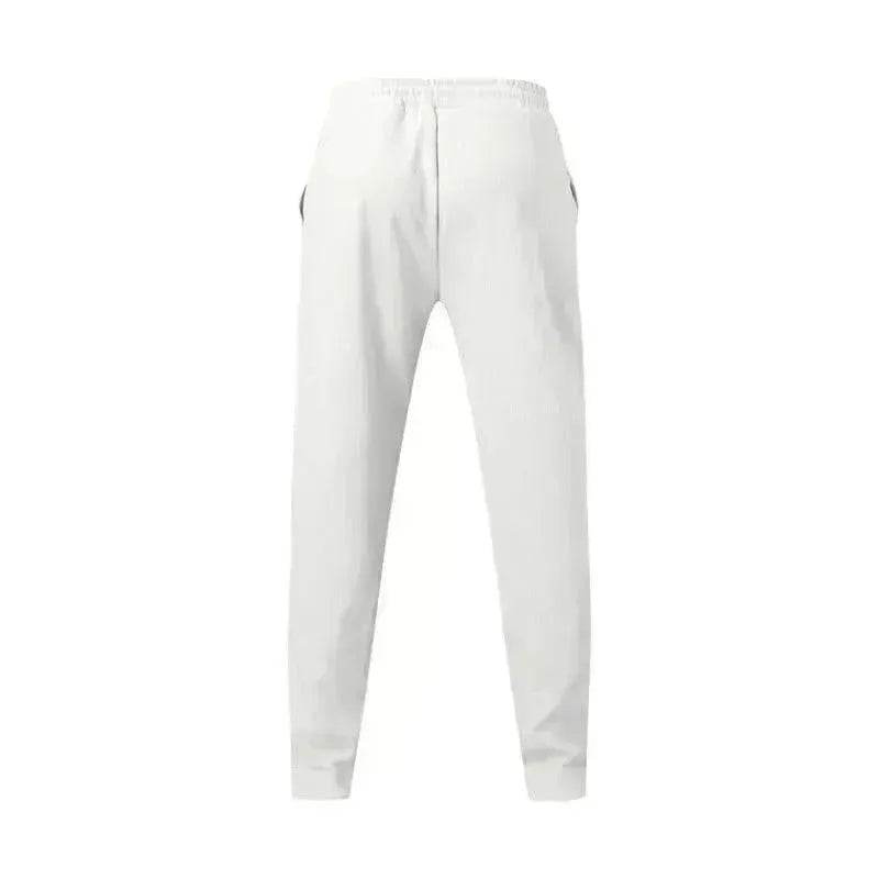 Men's Trouser Pant  Sports Casual Loose Straight Pants With Drawstring Design - www.Shopthatapp.com #