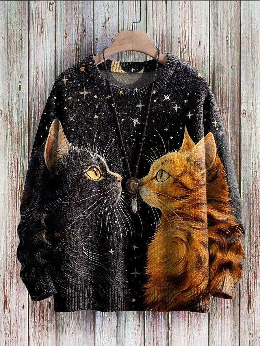 Men's Waffle Crew Neck Sweatshirt Pullover top Unisex - www.Shopthatapp.com #