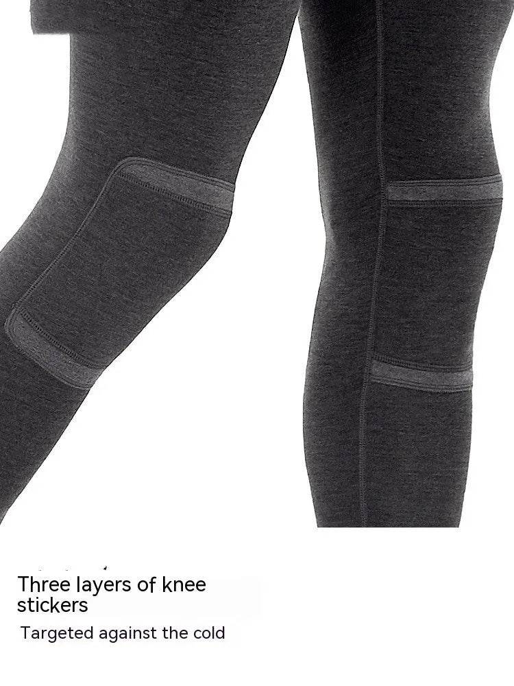 Men's Warm Pants Graphene Thick Long John Loungewear - www.Shopthatapp.com #