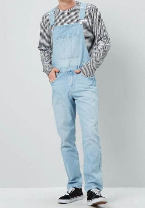 Men's denim Jeans Jumper overalls - www.Shopthatapp.com #