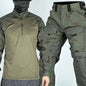 Men's Long Sleeve Spring And Autumn Training Wear Camouflage Suit - www.Shopthatapp.com