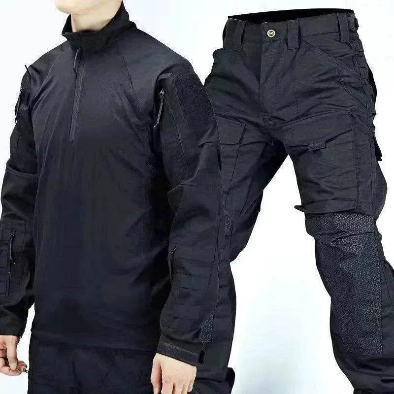 Men's Long Sleeve Spring And Autumn Training Wear Camouflage Suit - www.Shopthatapp.com