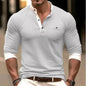 Men's Long Sleeved Round Neck T-shirt - www.Shopthatapp.com