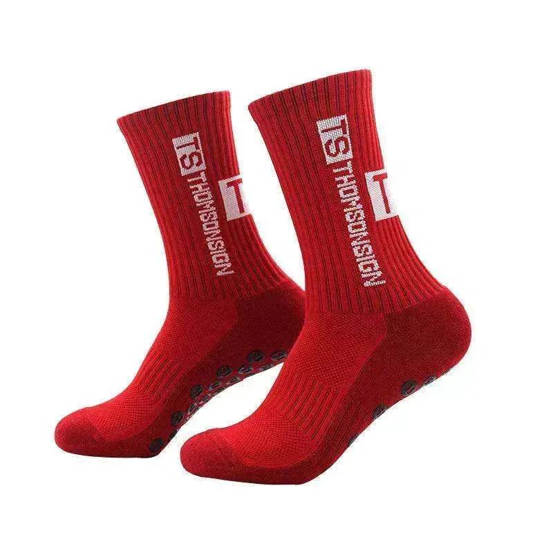 Men's Middle Tube Dispensing Soccer Socks - www.Shopthatapp.com