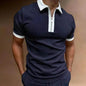 Men's Polo Short-Sleeve Summer Hedging Style Shirt - www.Shopthatapp.com