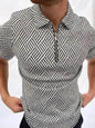 Men's Polo Short-Sleeve Summer Hedging Style Shirt - www.Shopthatapp.com