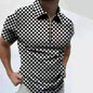 Men's Polo Short-Sleeve Summer Hedging Style Shirt - www.Shopthatapp.com