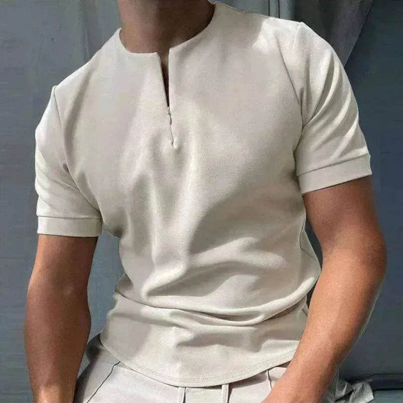 Men's Polo Short-Sleeve Summer Hedging Style Shirt - www.Shopthatapp.com