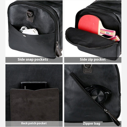 Men's Portable Travel Bag Crossbody Business Short Distance Business Bag Large Capacity - www.Shopthatapp.com