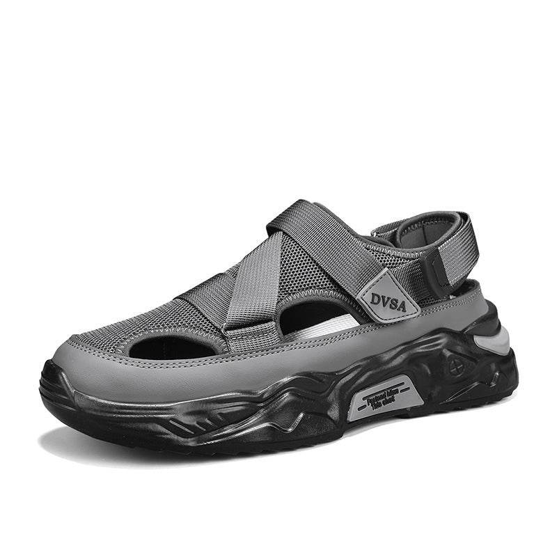 Men's Summer Platform Lightweight Non-slip Breathable Mesh Sandals - www.Shopthatapp.com