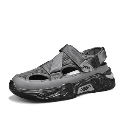 Men's Summer Platform Lightweight Non-slip Breathable Mesh Sandals - www.Shopthatapp.com