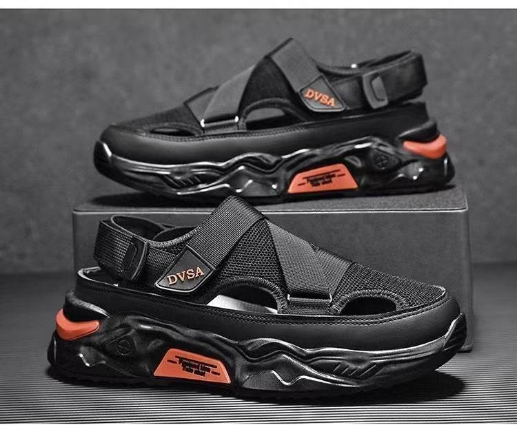Men's Summer Platform Lightweight Non-slip Breathable Mesh Sandals - www.Shopthatapp.com