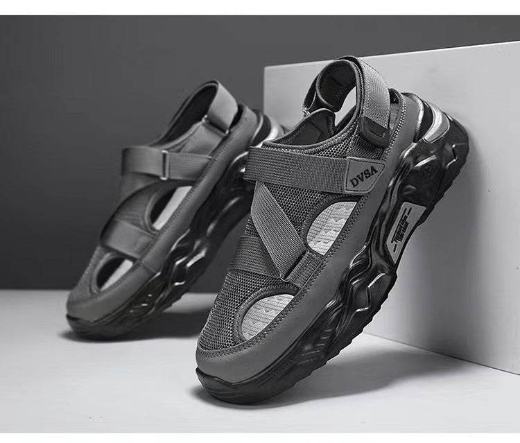 Men's Summer Platform Lightweight Non-slip Breathable Mesh Sandals - www.Shopthatapp.com
