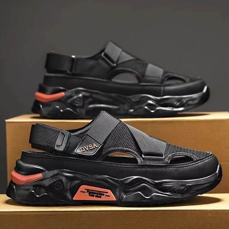 Men's Summer Platform Lightweight Non-slip Breathable Mesh Sandals - www.Shopthatapp.com