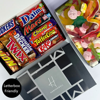 Men's Chocolate Letterbox Gift Hamper-Food and beverage-www.Shopthatapp.com-HamperWell