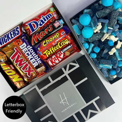 Men's Chocolate Letterbox Gift Hamper-Food and beverage-www.Shopthatapp.com-HamperWell