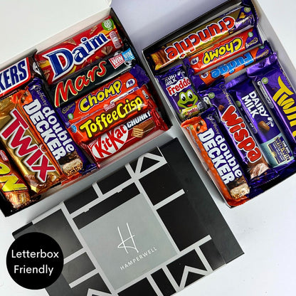 Men's Chocolate Letterbox Gift Hamper-Food and beverage-www.Shopthatapp.com-HamperWell