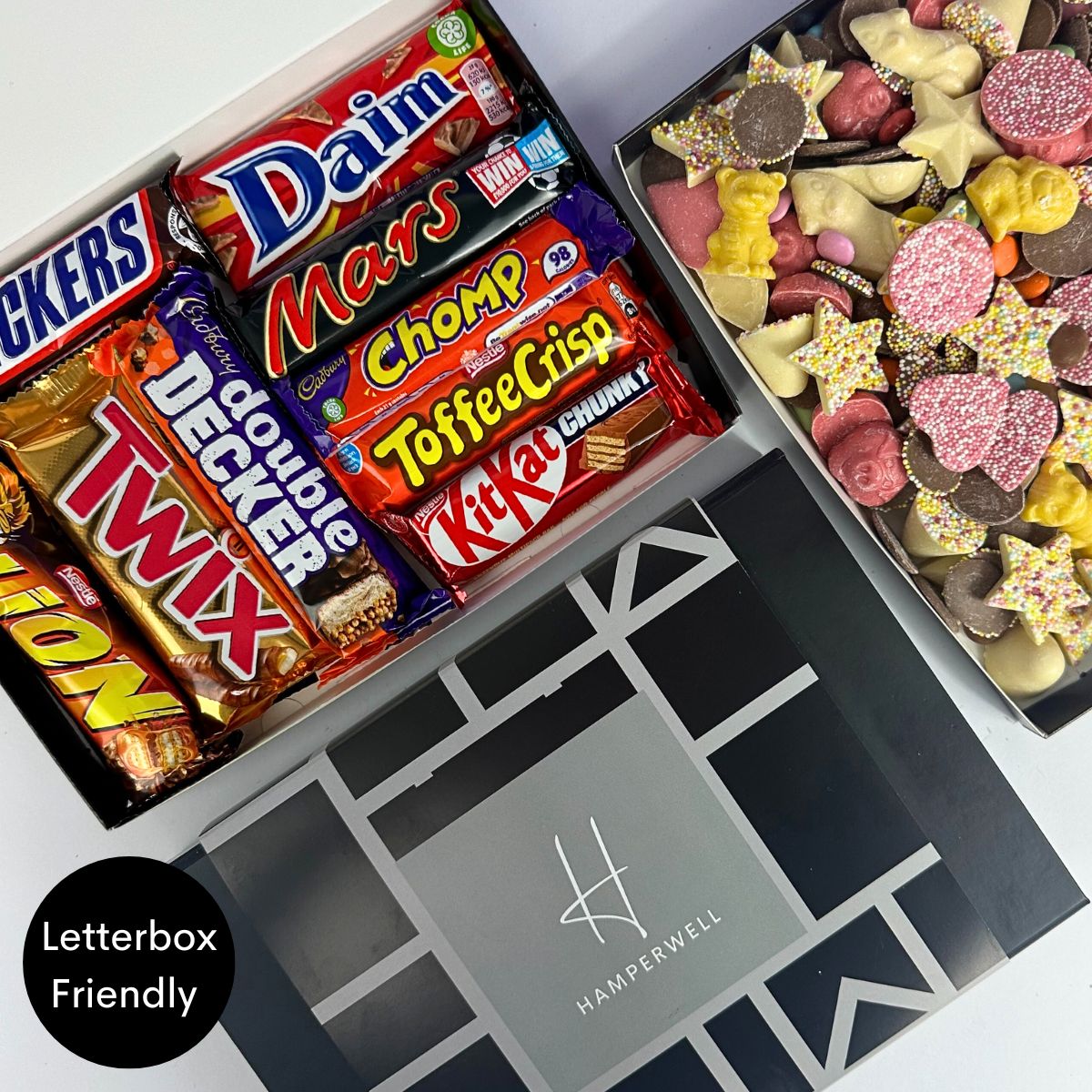 Men's Chocolate Letterbox Gift Hamper-Food and beverage-www.Shopthatapp.com-HamperWell