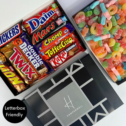 Men's Chocolate Letterbox Gift Hamper-Food and beverage-www.Shopthatapp.com-HamperWell