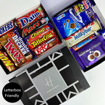 Men's Chocolate Letterbox Gift Hamper-Food and beverage-www.Shopthatapp.com-HamperWell