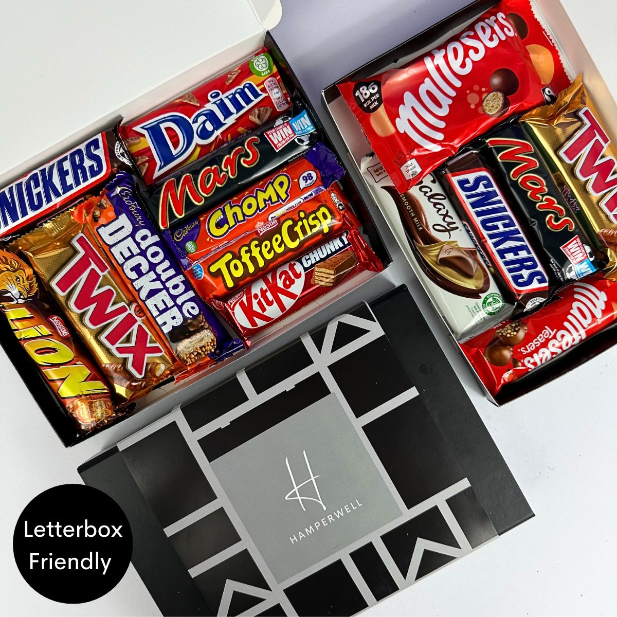 Men's Chocolate Letterbox Gift Hamper-Food and beverage-www.Shopthatapp.com-HamperWell