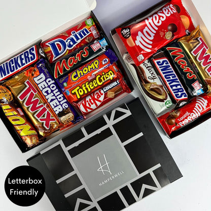 Men's Chocolate Letterbox Gift Hamper-Food and beverage-www.Shopthatapp.com-HamperWell