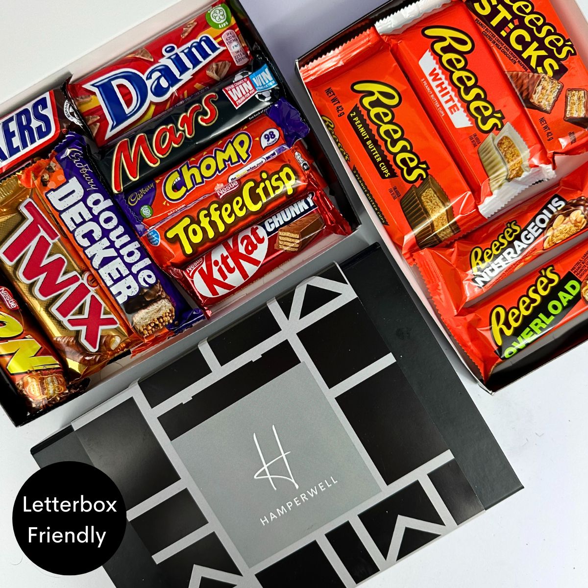 Men's Chocolate Letterbox Gift Hamper-Food and beverage-www.Shopthatapp.com-HamperWell