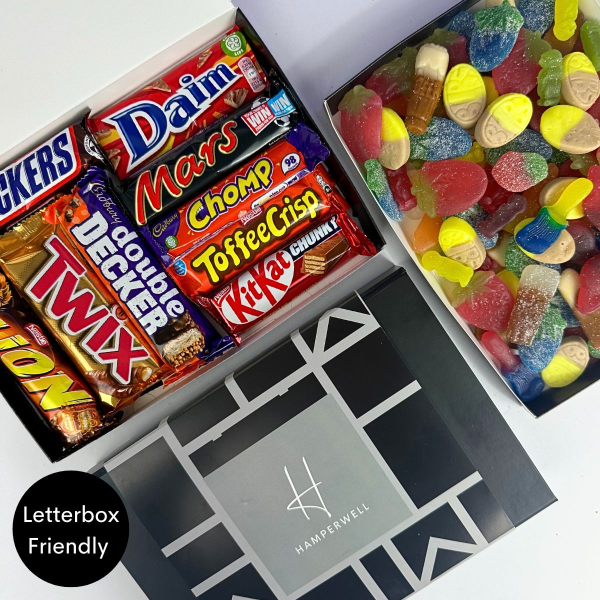 Men's Chocolate Letterbox Gift Hamper-Food and beverage-www.Shopthatapp.com-HamperWell