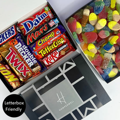 Men's Chocolate Letterbox Gift Hamper-Food and beverage-www.Shopthatapp.com-HamperWell